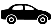 Icon eines privaten Autos